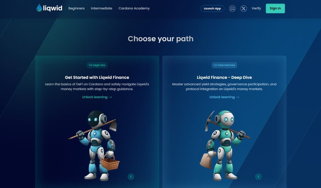 Liqwid Finance Academy: Onboarding Users